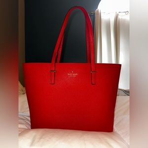 Red Kate spade purse
